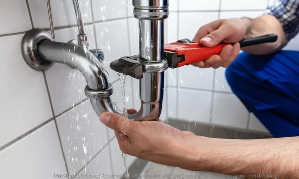 Geavanceerde rioolontstopping Lisse: Technieken voor hardnekkig