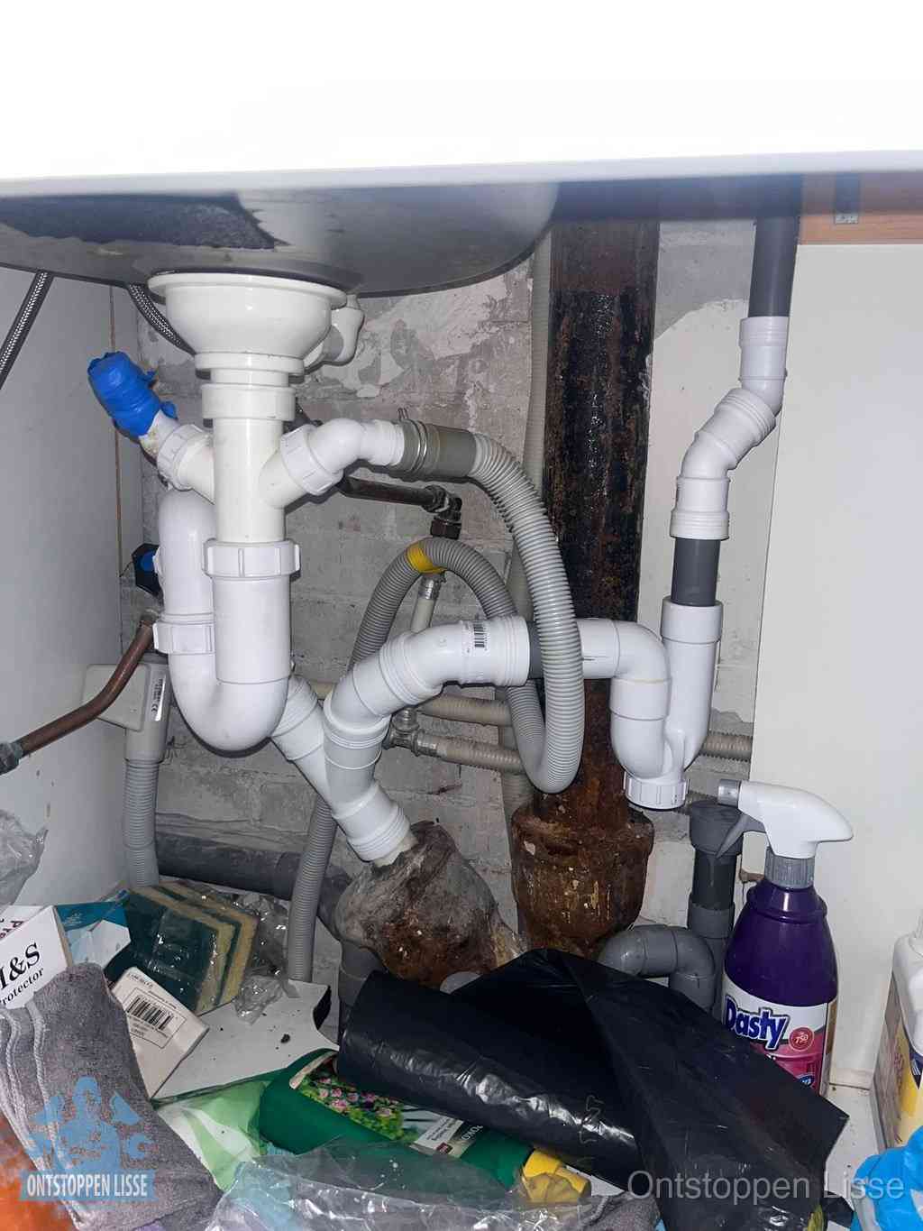 Geen chemische ontstopper in Lisse