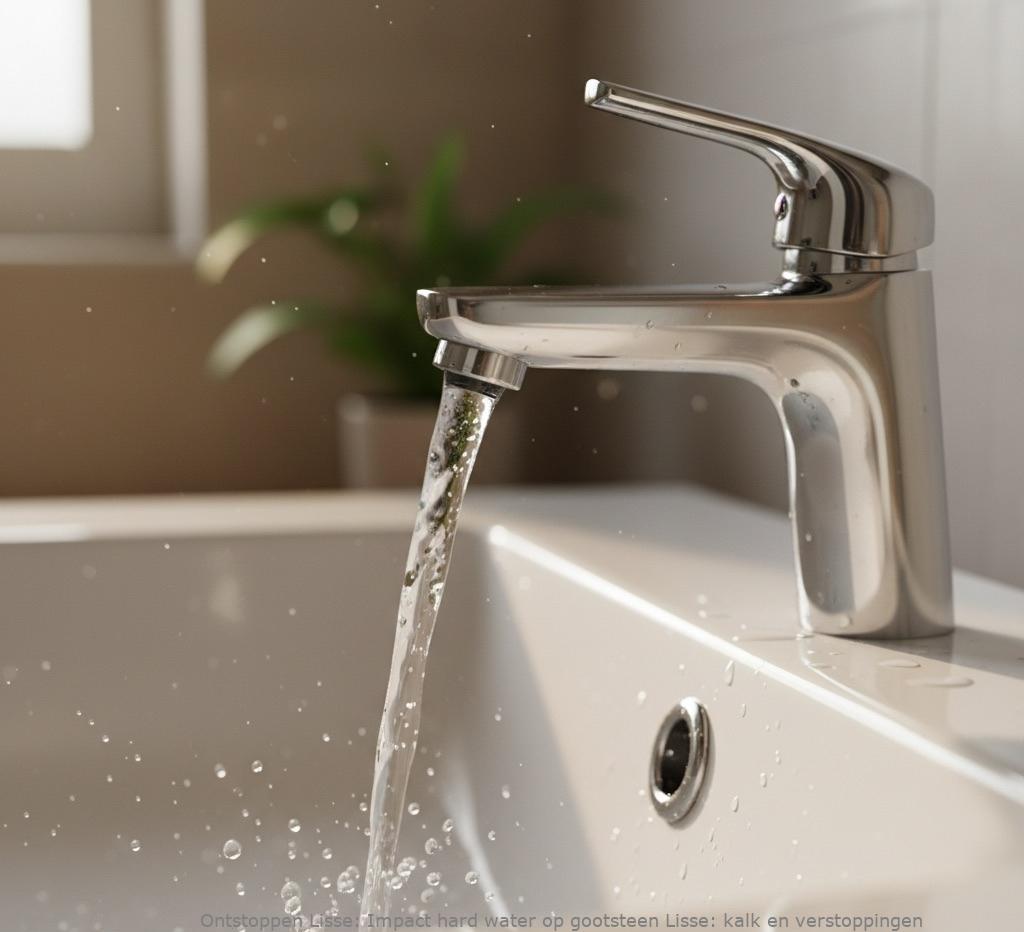 Impact hard water op gootsteen Lisse: kalk en verstoppingen