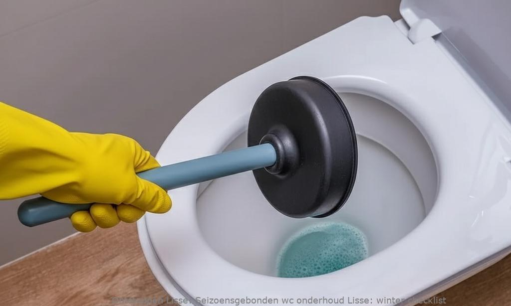 Seizoensgebonden wc onderhoud Lisse: winter checklist