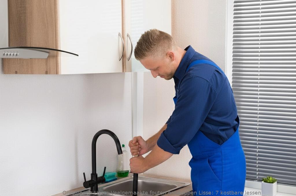 Veelgemaakte fouten ontstoppen Lisse: 7 kostbare lessen