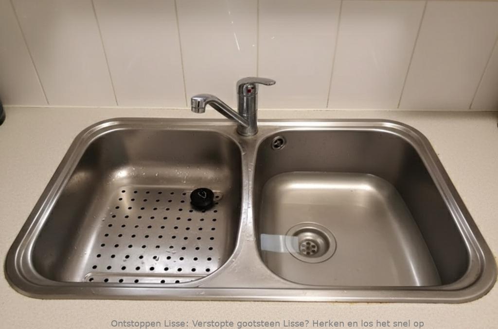 Verstopte gootsteen Lisse? Herken en los het snel op
