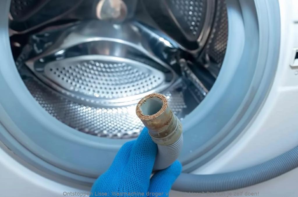 Wasmachine droger verstopt Lisse? Dit kun je zelf doen!