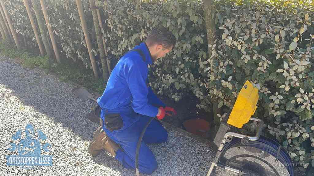 Werkwijze riool ontstoppen in Lisse